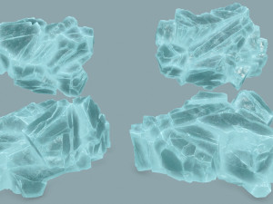 Ice rocks 3Dモデル