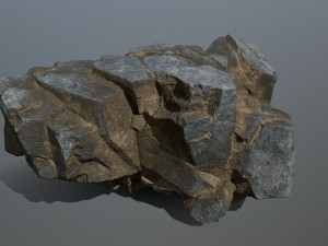 Cliff rocks 3D Model