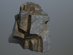 Cliff rocks 3D Model