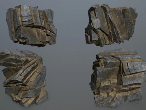 Rocce della scogliera Modello 3D