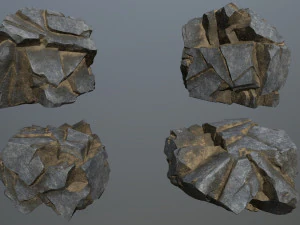 Rocce della scogliera Modello 3D