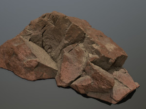 Desert rocks Modèle 3D