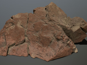 Desert rocks Modèle 3D