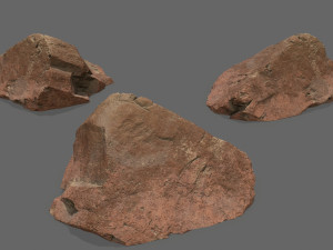 Desert rocks Modèle 3D