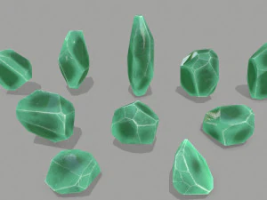 Кришталевий набір 3D Модель