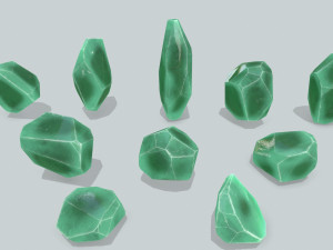 Crystal set Model 3D