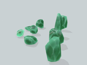 Crystal set Model 3D