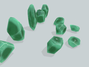 Crystal set Model 3D