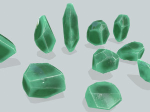 Crystal set Model 3D