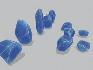 Crystal set 3D Модель