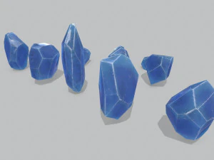 Crystal set 3D Model