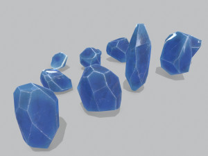 Crystal set 3D Модель