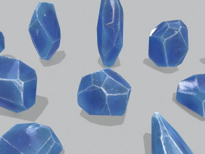 Crystal set 3D Модель