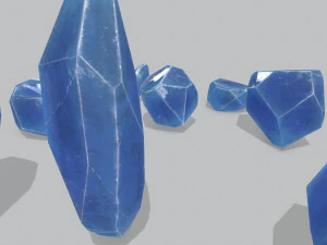 Crystal set 3D Model