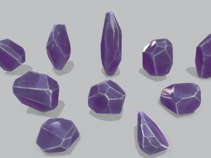 Crystal set Modelo 3D