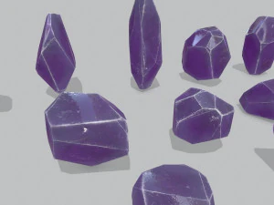 Crystal set 3D Model