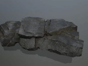 Cliff rocks 3D Model