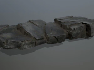 Cliff rocks 3D Model