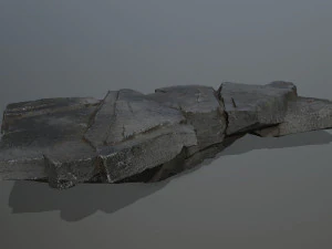 Cliff rocks 3D Model