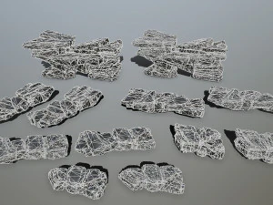 Cliff rocks 3D Model
