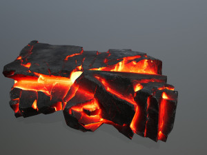 Lava rocks 3D-Modell