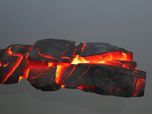 Lava rocks 3D Model