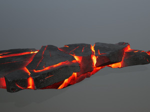 Lava rocks 3D-Modell