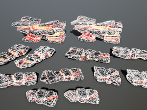 Lava rocks 3D-Modell