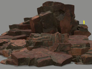Rocce del deserto Modello 3D