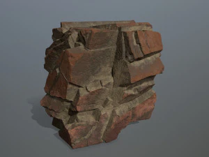 Desert rocks 3D Model