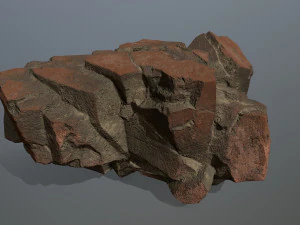 Desert rocks 3D Model