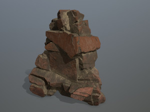 Desert rocks Modello 3D