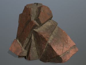 Desert rocks Modello 3D