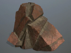 Desert rocks 3D Model