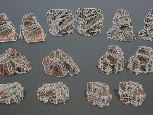 Desert rocks Modello 3D
