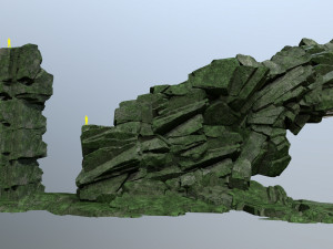 Cliff rocks 3D Model