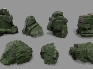 Cliff rocks Modelo 3D