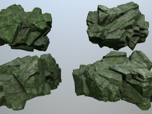 Cliff rocks Modelo 3D