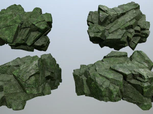Cliff rocks 3D Model