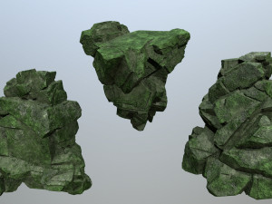 Cliff rocks Modelo 3D