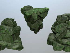 Cliff rocks 3D Model