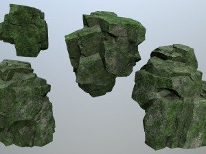 Cliff rocks Modelo 3D