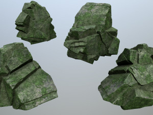 Cliff rocks Modelo 3D