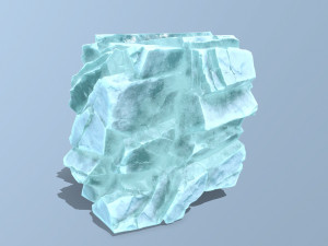 Ice rocks Model 3D