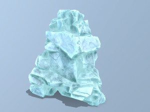 Ice rocks Model 3D