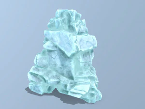 Ice rocks 3D Model