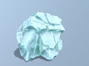Ice rocks Model 3D
