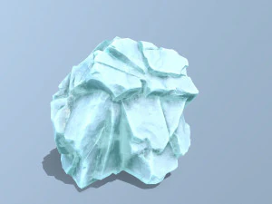 Ice rocks 3D Model