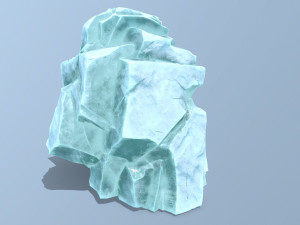 Ice rocks Model 3D