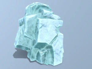 Ice rocks 3D Model
